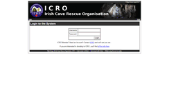 Desktop Screenshot of icro.ie